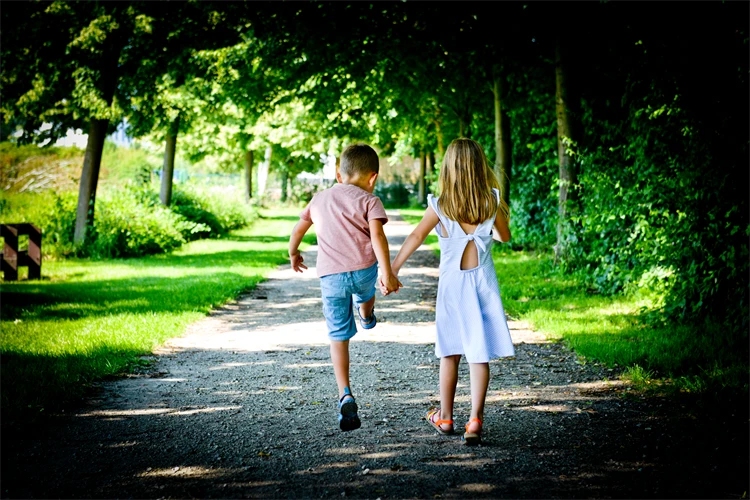 Elien & Roel - the little ones fotoshoot door Anuja Fotografie